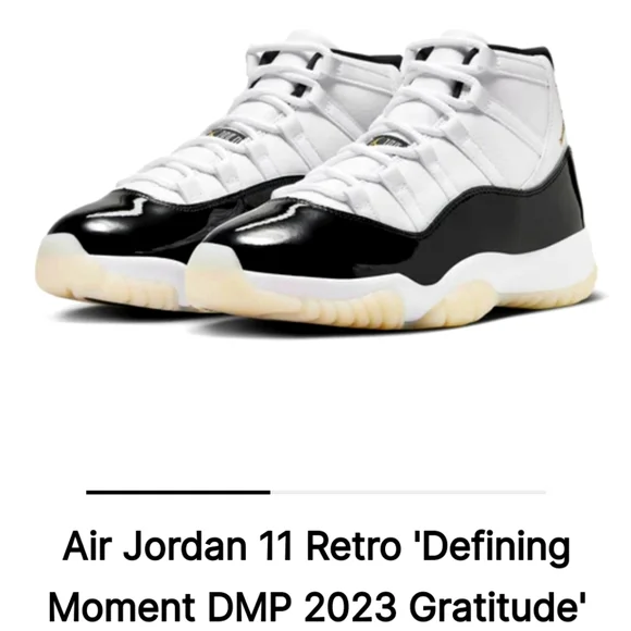 NWT Men's Air Jordan 11 Retro 'Defining Moment DMP 2023 Gratitude' - Picture 1 of 13